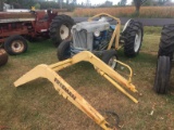 FORD NAA TRACTOR WITH LOADER ATTACHMENT, GAS ENGINE, 3 PT PTO