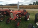 INTERNATIONAL FARMALL 140 TRACTOR, PTO, BELT BULLEY, PARTIAL CULTIVATORS AND SIDE DRESSER, RUNS