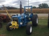 FORD 3600 TRACTOR WITH SICKLE BAR ATTACHMENT, HIGH AND LOW TRANSMISSION, 3 PT PTO, NON-RUNNING
