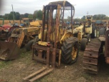 MASSEY FERGUSON 135 FORKLIFT, REAR WEIGHT BOX, O-ROPS,  NON-RUNNING