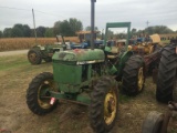 JOHN DEERE 2150 TRACTOR, 4 WHEEL DRIVE, 3 PT PTO, NO TOP LINK, HAD A STEERING PROBLEM, WILL NEED SOM