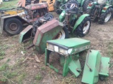 FERRARI ARTICULATING TRACTOR, 4 WHEEL DRIVE, FOR PARTS OR REPAIR