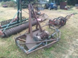 PTO DRIVEN WINCH MOUNTED ON 3 PT CARRIAGE