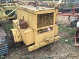 SULLAIR TOWABLE AIR COMPRESSOR, GAS ENGINE, 515 HOURS SHOWING, RUNNING AND WORKING CONDITION UNKNOWN
