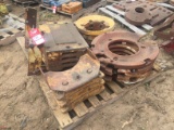 JOHN DEERE REAR DOZER WEIGHTS, FORD REAR TRACTOR WEIGHTS