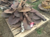 ASSORTED PLOW COULTERS