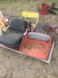 ASSORTED TRACTOR SEATS