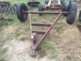 TRAILER AXLE WITH TRUCK TIRES