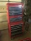 CRAFTSMAN ROLLING TOOL CABINET WITH MIDDLE CHEST AND TOP BOX, WITH ASSORTED TOOLS