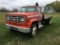 1983 GMC C6000 SINGLE AXLE STAKE TRUCK, 8.2 LITER DETROIT DIESEL ENGINE, 5 SPEED TRANSMISSION, MANUA