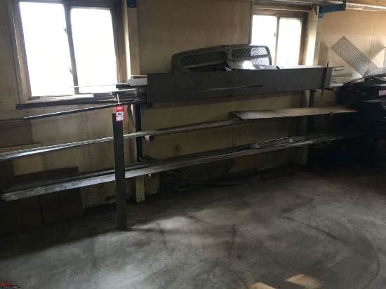 ASSORTED ALUMINUM AND STEEL, SHEET STOCK, FLAT STOCK, ANGLE STOCK AND MORE