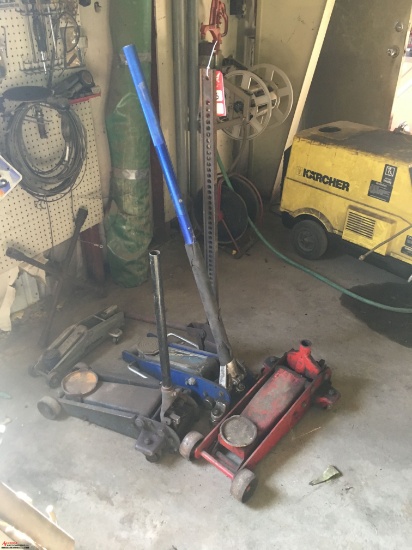 FARM JACK AND ASSORTED ROLLING JACKS