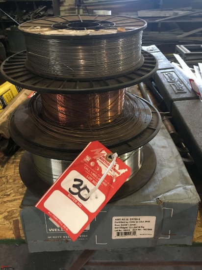 ASSORTED WELDING WIRE