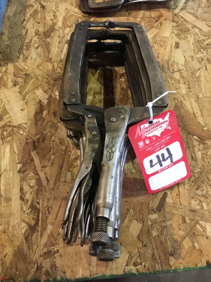 ASSORTED VISE GRIP CLAMPS (BID PRICE X 7)