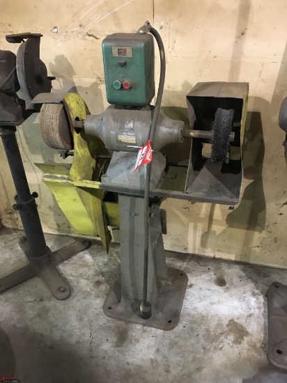PEDESTAL GRINDER, 8", 3 PHASE