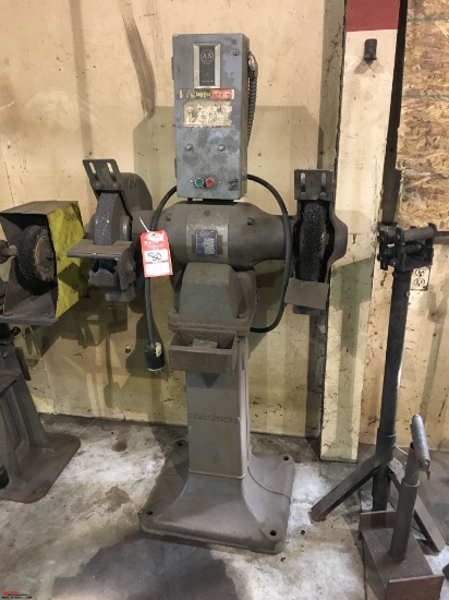 PEDESTAL GRINDER, APPROX 12", 3 PHASE