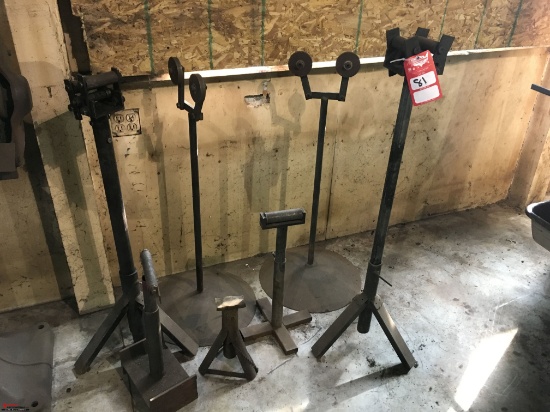 ASSORTED ROLLER STANDS (7)