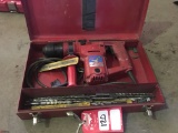 MILWAUKEE HAWK ELECTRIC ROTARY  HAMMER DRILL WITH CASE