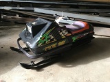 ARCTIC CAT KITTY CAT SNOWMOBILE, ARCTIC CAT 60FC GAS ENGINE, RUNS AND MOVES