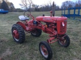 INTERNATIONAL FARMALL CULTI-VISION A TRACTOR, GAS, WIDE FRONT, REAR AND SIDE PTO, 9.5-24 REAR TIRES,