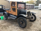 1925 FORD MODEL T PICKUP, 4 CYLINDER GAS, VIN 13739137