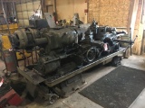JONES AND LAMSON MACHINE COMPANY LATHE, 3 PHASE, APPROX 7' BED, 3 JAW CHUCK