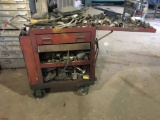 ROLLING TOOLBOX WITH ASSORTED FASTENERS AND PARTS