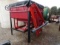 WESTFIELD REAR MOUNTED FOLDING BRUSH AUGER ON SEED BOX WITH TARP