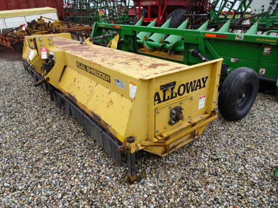 ALLOWAY FLAIL SHREDDER, 3 PT, 15', S/N 19702