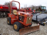 DITCH WITCH 3700 DD TRENCHER, DEUTZ DIESEL, DOZER BLADE, FROST TEETH, AUXIL