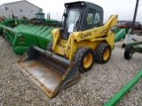 GEHL 5640 RUBBER TIRE SKID STEER, AUX HYDRAULICS, CAB WITH HEAT/AIR, RADIO,
