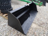 NEW 90'' BUCKET, SKID STEER MOUNT