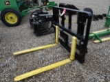 INVERTED SKID STEER PALLET FORKS