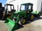 2014 JOHN DEERE 3038E COMPACT TRACTOR, 4WD, 38 HP DIESEL, 3 PT, SIMS CAB WI