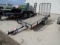 NEW 2015 LOAD TRAIL SINGLE AXLE TRAILER, 48'' x 10', REAR GATE, SELLS WITH