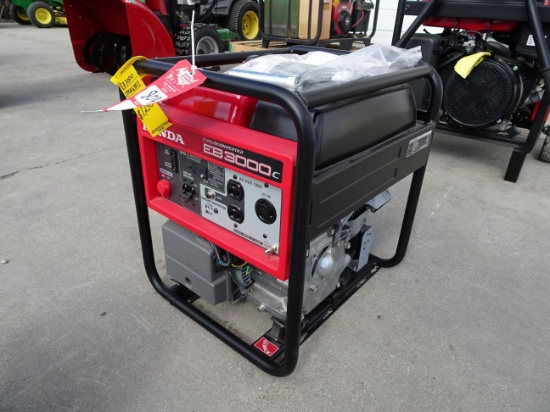NEW 2014 HONDA EB3000 GAS POWERED GENERATOR, S/N EZGP-1515127 (4-64513)
