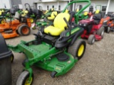 2014 JOHN DEERE Z920M ZERO TURN MOWER, 60'' DECK, 840 HOURS SHOWING, S/N 1T