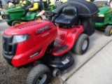 2012 TROY BILT BRONCO RIDING LAWN MOWER, WITH BAGGER, 42'' DECK, S/N 1C221B