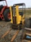 PETTIBONE 40 GA HARD TIRE FORKLIFT, GAS, 2-STAGE MAST, 7586 HOURS SHOWING (