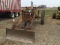 1947 FARMALL INTERNATIONAL H TRACTOR WITH PUSH BLADE, 2WD, 26HP GAS ENGINE,