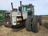 WHITE 4-210 ARTICULATING TRACTOR, 3208 CAT ENGINE, 3 PT, NO TOP LINK, PTO,