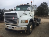 1995 FORD AEROMAX L9000 TANDEM AXLE SEMI TRUCK, CAT DIESEL, 10-SPEED TRANS,