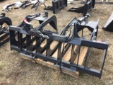 UNUSED STOUT BRUSH GRAPPLE 72-8 WITH SKID STEER QUICK ATTACH