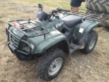 2002 SUZUKI EIGER QUAD RUNNER, 400CC, 2WD, REVERSE, FRONT & REAR RACKS, VIN