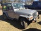 2001 JEEP WRANGLER SPORT, 4x4, 4.0L GAS ENGINE, 4-SPEED TRANS, AM/FM/CD, MI