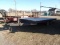 TANDEM AXLE TRAILER, 18', WOOD DECK, NEW BOARDS, NEW BEARINGS/TIRES, 2 5/16