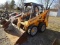 2002 MUSTANG 2054 RUBBER TIRE SKID STEER, OROPS, SOLID TIRES, AUX HYDRAULIC