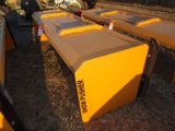 NEW SP09 SNOW PUSHER, 9', SKID STEER MOUNT