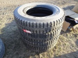 GOODYEAR G167 11-25.5 TIRES (4), DRIVES, NEVER CAPPED