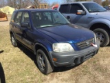 1998 HONDA CR-V, 4 DOOR, 2.0L 4 CYLINDER, AUTO TRANS, PW/PL/PM, AM/FM/CD, A